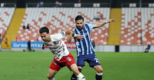 4 gollü düelloda kazanan yok! Adana Demirspor - Gaziantep FK: 2-2 | MAÇ SONUCU