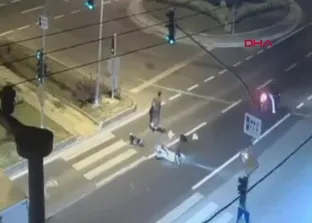 Düzce’de iki motosiklet yaya geçidinde çarpıştı: 3 yaralı