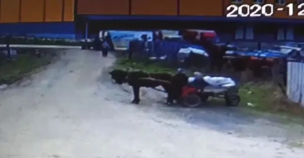At arabasıyla 4 ton demir çaldılar