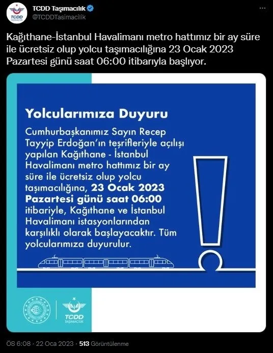 Başkan Erdoğan Kağıthane-İstanbul Havalimanı metrosunun vatman koltuğuna geçti! Metro ücreti ne kadar olacak?-3