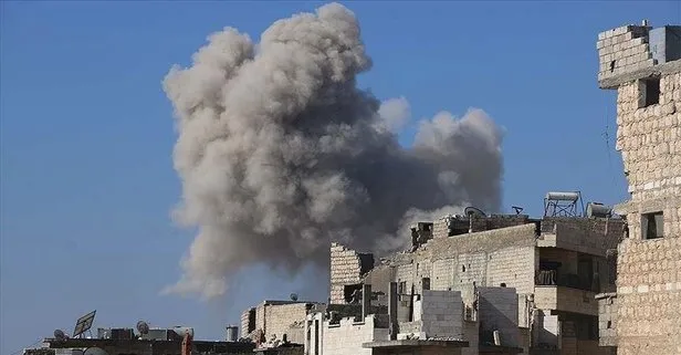 Rus savaş uçakları, İdlib’de SMO noktasını vurdu