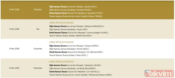 Beştepe'de 19 Mart'a kadar sürecek dev Ramazan etkinlikleri: Müzikallerden sergilere tam program takvimi - 15