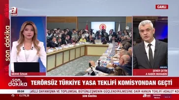 Terörsüz Türkiye yasa teklifi komisyondan geçti