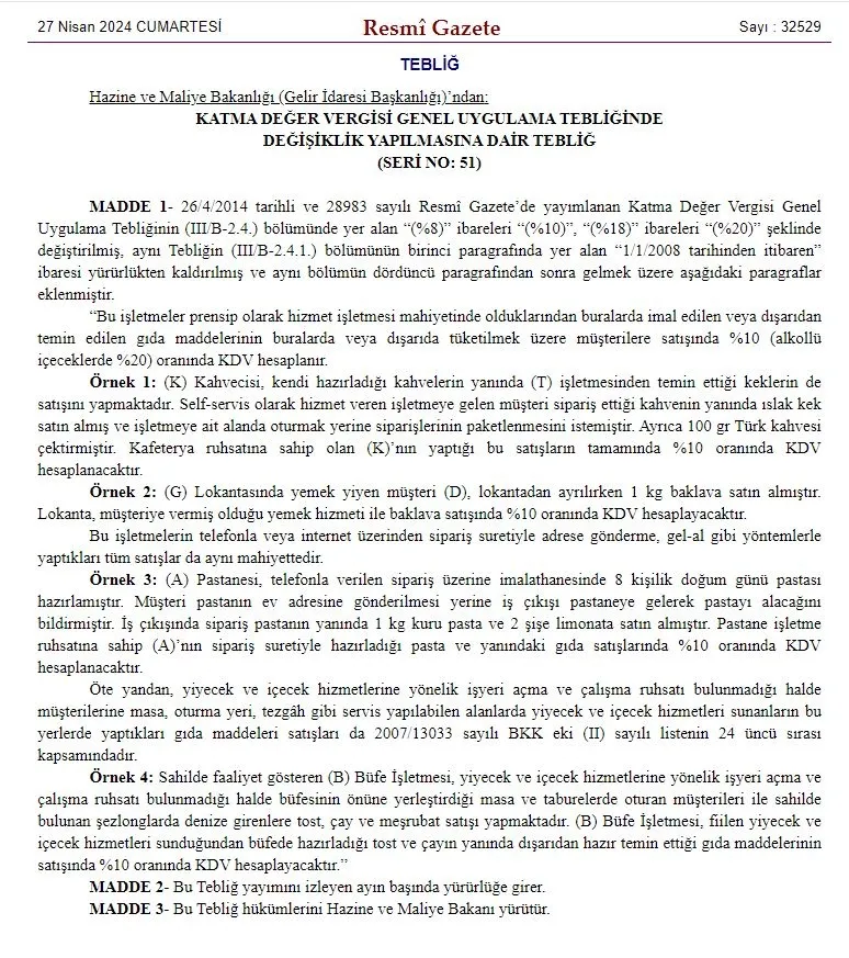 lokanta-ve-kafelerde-kdv-duzenlemesi-resmi-gazetede-yayimlandi-hazine-ve-maliye-bakani-mehmet-simsek-acikladi-1714208991994.jpg Lokanta ve kafelerde KDV düzenlemesi! Resmi Gazete'de yayımlandı! Hazine ve Maliye Bakanı Mehmet Şimşek açıkladı: Artış yok-3