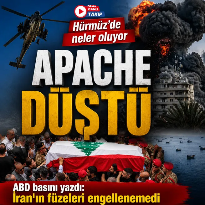 CANLI | Trumptan iki haftada zafer iddiası! Hürmüzde ABD helikopteri düştü