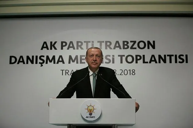 Başkan Erdoğan Trabzon'da konuştu