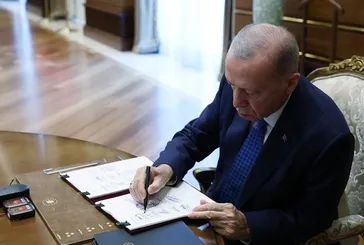 Erdoğan imzaladı