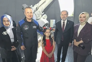 Zehra’nın astronot hayali gerçek oldu: Alper Gezeravcı’dan anlamlı hareket