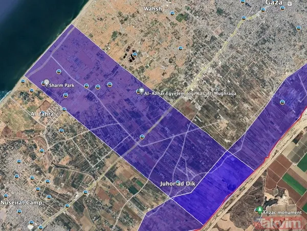 Terör devleti İsrail Gazze’yi ikiye bölüyor! Hedef Netzarim koridoru ile güney ve kuzeyi ayırmak: Sürgün hattı için Türk Hastanesi’ni yıkacaklar - 2
