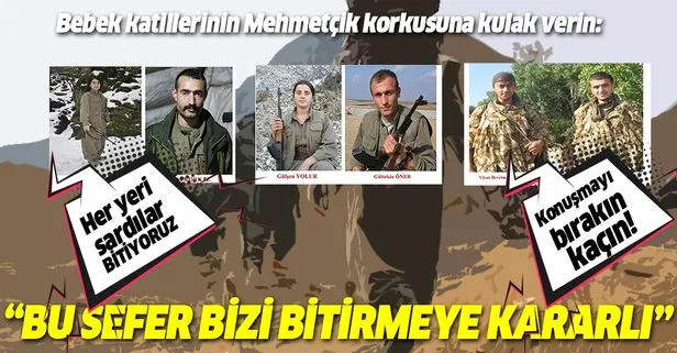 PKK’nın Haftanin hezimeti telsiz konuşmalarında: Asker bu defa bizi bitirmeye kararlı