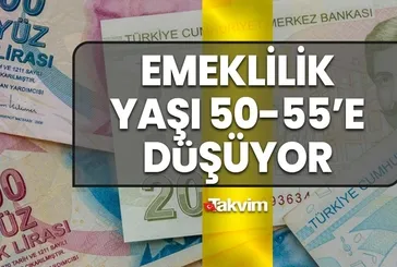 3600-4500 + 10-12.5 yıl ile kademesiz kısmi emeklilik! Emeklilik yaşı 50-54-55’e düştü; 2000-2011 SGK girişi olanlara güneş gibi doğacak