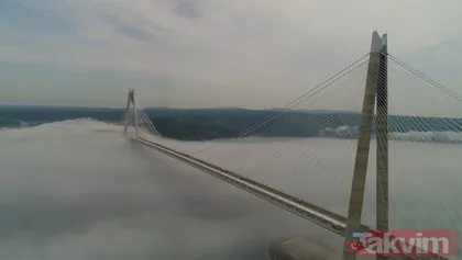 322 metrede nefes kesen çalışma! Yavuz Sultan Selim Köprüsü’nde bakım çalışmaları başladı