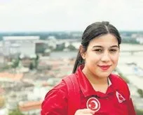 Sabriye Gür Konya’nın kick boksta gururu oldu