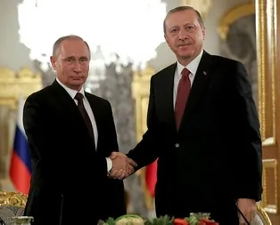Cumhurbaşkanı Erdoğan ve Putin görüştü