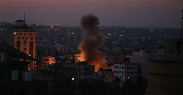 Son dakika: İsrail’den Gazze’ye hava saldırısı