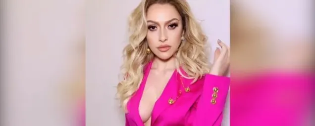 Hadisenin instagramdan paylaştığı derin dekolteli videosu sosyal medyayı salladı