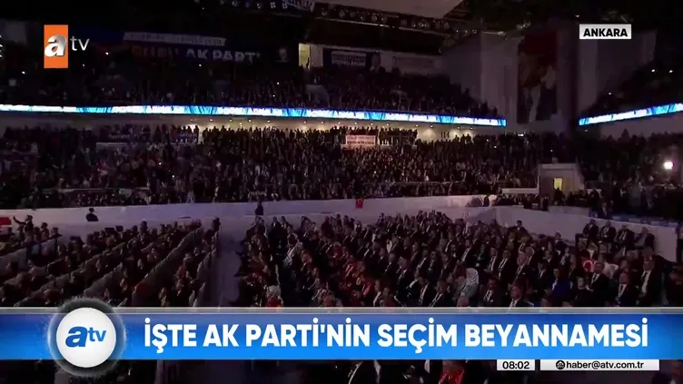 AK Parti seçim beyannamesi 2023! Açıklanan beyannamede neler var?