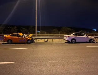 Otoyolda manda kazası: 1 ölü, 2 yaralı