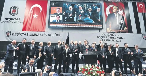Beşiktaş’ın 35’inci başkanı Hasan Arat oldu! Oyların 7 bin 271’ini alarak başkanlığa seçildi: İşte yönetimdeki yeni isimler...