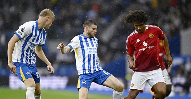 Ferdi'nin yeni takımı son anda güldü! Brighton Manchester United: 2-1 MAÇ SONUCU