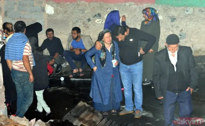 Erzurum’daki köy yangınında can pazarı yaşandı: 25 büyükbaş hayvan telef oldu