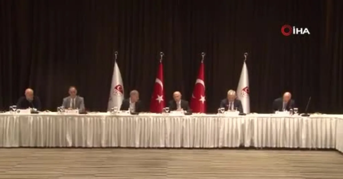 TFF ile Kulüpler Birliği toplantısı başladı