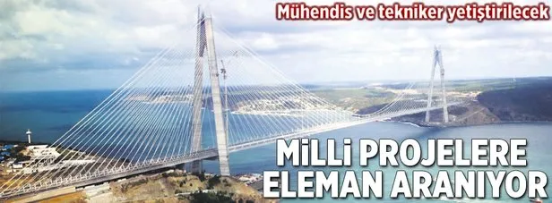 Milli projelere eleman aranıyor