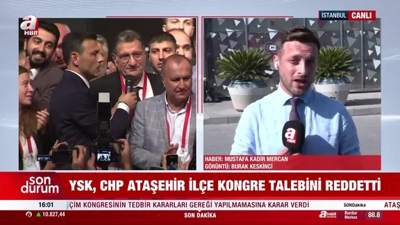 CHP'nin Ataşehir İlçe Kongresi yapılmayacak