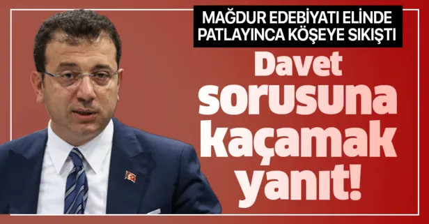 Ekrem İmamoğlu'ndan deprem toplantısı davetine ilişkin soruya kaçamak yanıt: Arkadaşlarım orada