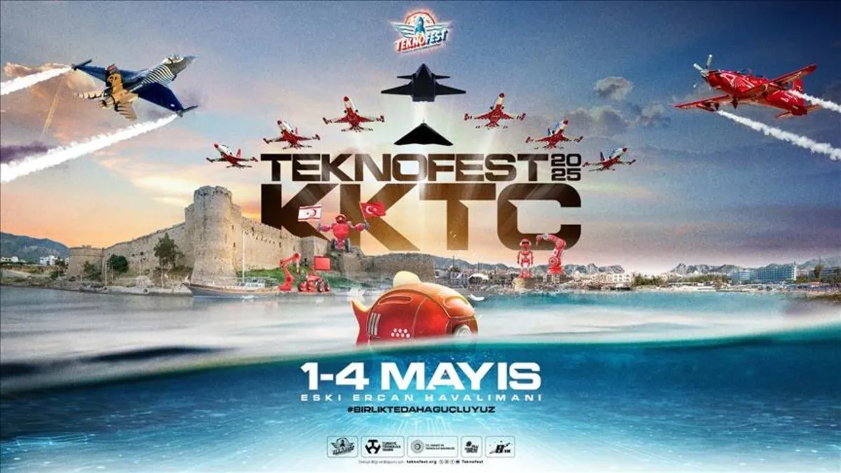 KKTC'de büyük heyecan! TEKNOFEST bugün kapılarını açıyor