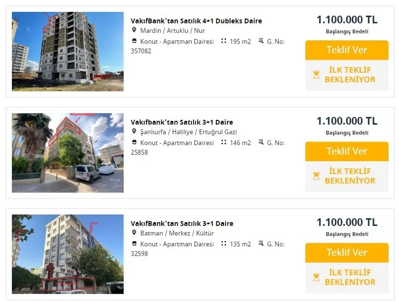 1 milyon TL'ye 4+1 dubleks daire! Ziraat Bankası ve Vakıfbank'tan satılık ucuz konutlar! Uyguna ev hayali kuranlara müjde!-9