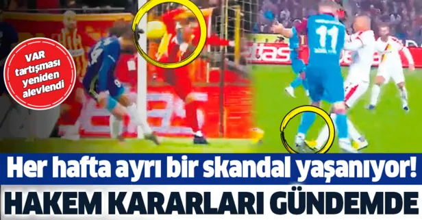 VAR tartışması alevlendi! Hakem kararları birkez daha gündeme oturdu