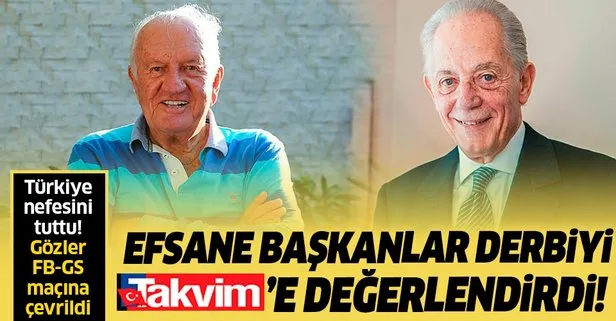 TAKVİM, Ali Şen ve Faruk Süren ile birlikte Fenerbahçe-Galatasaray derbisini masaya yatırdı