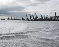 Mariupol limanından ilk yabancı gemi çıktı