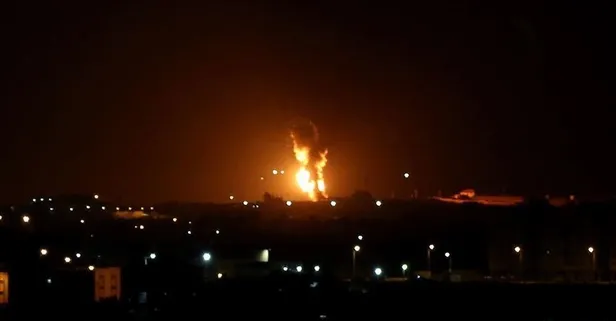 SON DAKİKA: İsrail savaş uçaklarıyla Gazze'yi vurdu