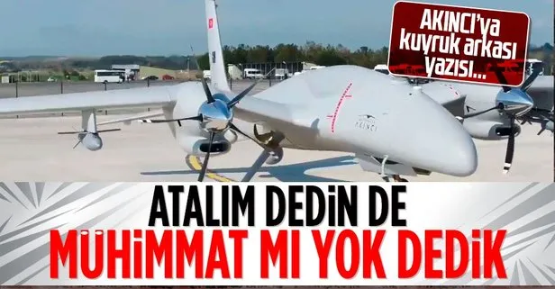 AKINCI yerli mühimmatlarla donatıldı