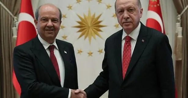 KKTC Cumhurbaşkanı Ersin Tatar, Başkan Erdoğan’a teşekkür etti