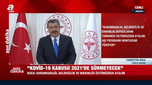 Koronavirüs ile mücadelede 1 yıl geride kaldı! Sağlık Bakanı Fahrettin Koca’dan önemli açıklamalar