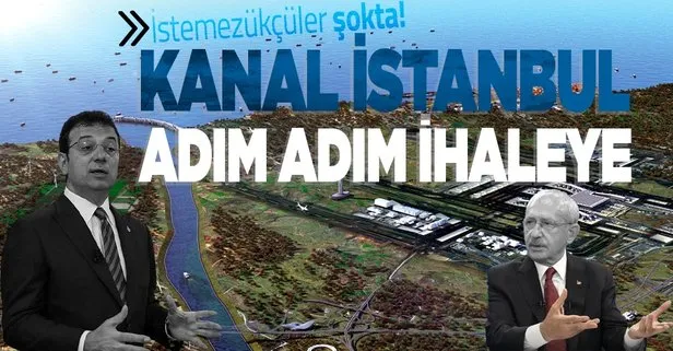 ’Kanal İstanbul’da son durum: Proje adım adım ihaleye ilerliyor