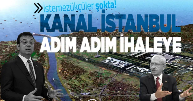 'Kanal İstanbul'da son durum: Proje adım adım ihaleye ilerliyor