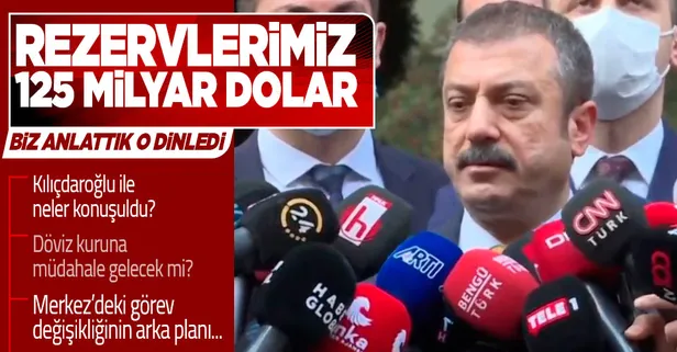 SON DAKİKA! Merkez Bankası Başkanı Şahap Kavcıoğlu'ndan döviz kuru ve MB'deki görevden almalarla ilgili flaş açıklamalar