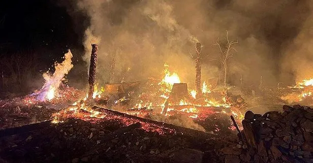 Sinop’ta yangın: 5 ev zarar gördü 2 kişi öldü