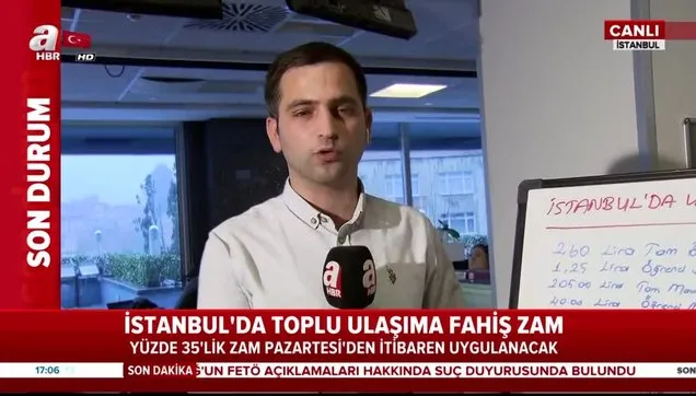 2020 iett istanbul ulasim zamli ucretleri ogrenci mavi kart ogretmen 60 yas aylik akbil kac tl oldu videosunu izle takvim tv