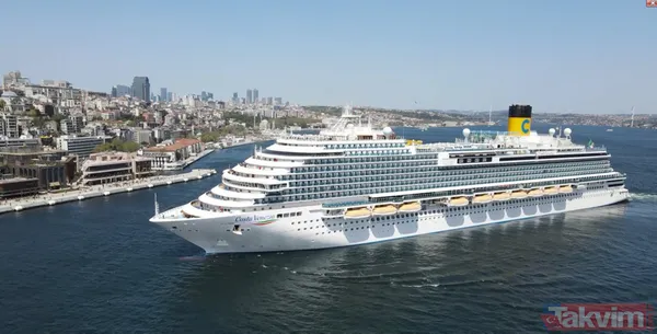 Türk limanlarına yanaşan en büyük yolcu gemisi Costa Venezia İstanbul'da! Bu yıl 250 cruise gemisi bekleniyor - 20