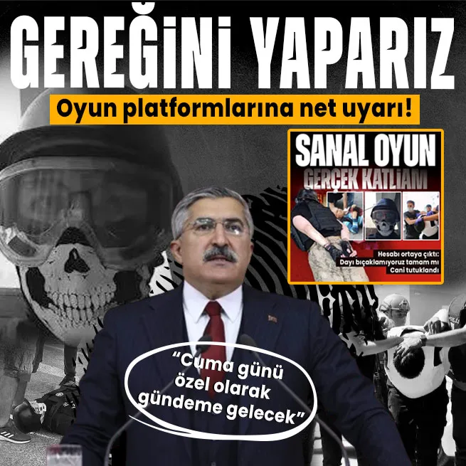 Cuma günü özel olarak gündeme gelecek! Dijital Mecralar Komisyonu Başkanı Yaymandan oyun platformlarına net uyarı: Gereğini yaparız