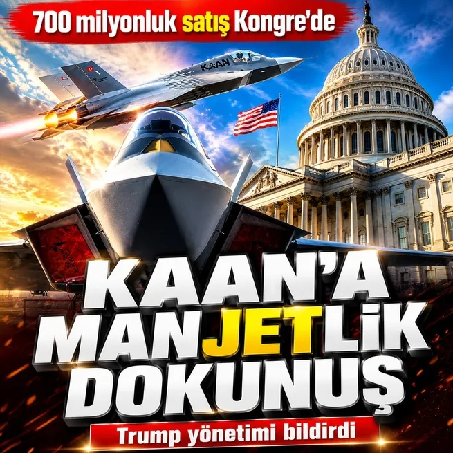 Trump yönetiminden KAAN için kritik adım: 700 milyonluk jet motoru satışı Kongreye bildirildi