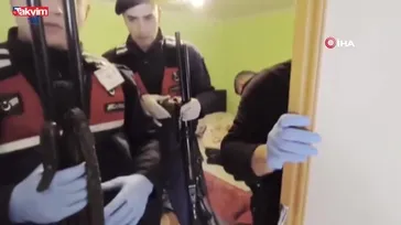 Jandarmadan Köşk’te silah operasyonu! - Video