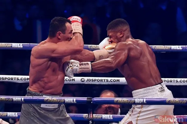 Anthony Joshua - Wladimir Klitschko maçı nefes kesti! - 36