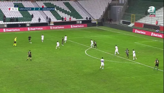 Giresun Ankaraspor maçı golleri izle ⚽ Giresunspor 3-2 Ankaraspor 📺 GOL: Vukan Savicevic