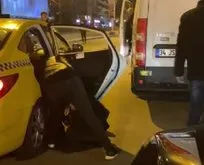 İstanbul’da taksici dehşeti! Önce kaçırdı sonra darbetti!